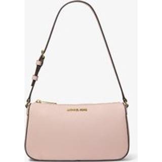 MK Jet Set Medium Saffiano Leather Pochette - Pink - Michael Kors - ONE SIZE