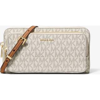 Michael Kors Jet Set Large Continental Crossover taske elfenben