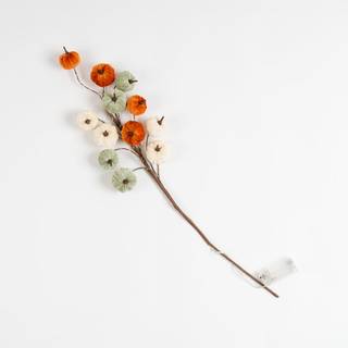 Scottish Everlastings Ltd Scottish Everlastings Ltd Sæt med 2 fløjlsgræskar-forbelyste stilke