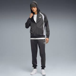 PUMA Hooded Poly Suit Men, Clothing, Dusky Gray, XXL - Dusky Gray - XXL