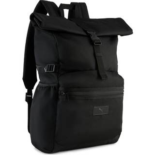 PUMA Essentials 20L Roll-Top Backpack Youth, Accessories, Black, OSFA