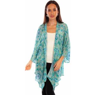 Abstract Stripe Print Blouse