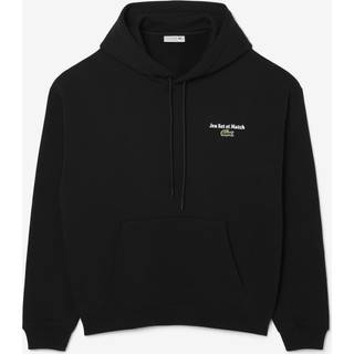 Lacoste Lacoste hættetrøje med løs pasform og tryk