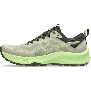 ASICS Trabuco Terra 3 Trail Running Shoe Men - Khaki, Lime, Size 11.5 - khaki
