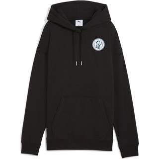 PUMA Wardrobe Essentials Sports Legacy Relaxed Graphic Hoodie Women, Clothing, Black, S