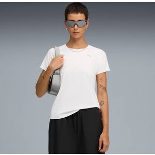 PUMA RUN CLOUDSPUN Tee Women, Clothing, White, S