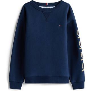 Repeat TH Crest Embroidery Fleece Sweatshirt