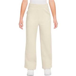 Nike Girls' Club Wide Leg Joggers Junior, Beige - 8-10Y