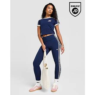 adidas Originals 3-Stripes High Waist Leggings Dame, Navy