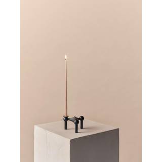 Stoff Nagel Lysmanchet 3-pak - Lysestager Zinc Alloy Krom - 1004