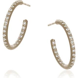 Dulong Esme Galaxy Øreringe · Mellem, 18 k. hvidguld
