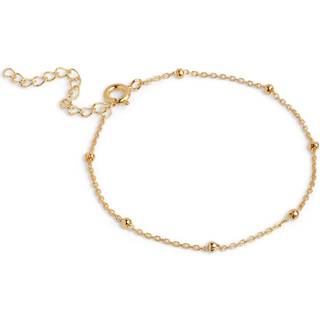 Enamel - Beaded Chain armbånd i forgyldt sølv