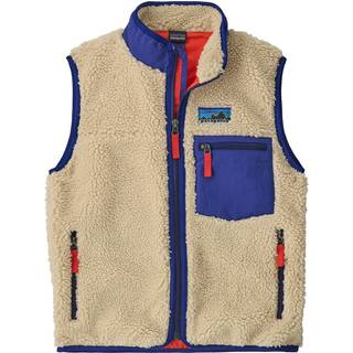 Patagonia Kid's Retro-X Vest Fleecevest Børn størrelse S farve beige