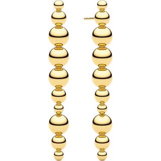 Sif Jakobs - Bormio Lungo øreringe i forgyldt sølv