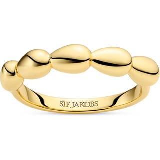 Goccia Piccolo Pianura Ring, Gold Plated, 54