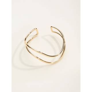 Fat Face FatFace Gold Tone Twist Bangle