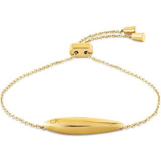 Adjustable Sculpted Bar Bracelet - Gold - One Size
