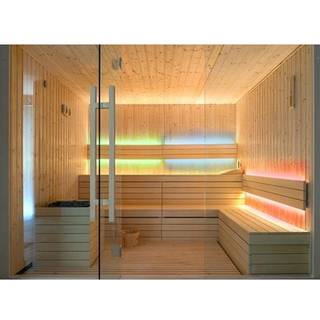 LEDlife RGBW Sauna LED strip - 1M, 14W pr. meter, IP68, 24V - Dæmpbar : Dæmpbar, Kulør : RGB + Varm Hvid