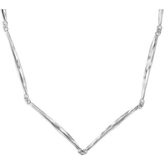 Flora Danica - Græs halskæde i Sterling sølv - gr-ne-s