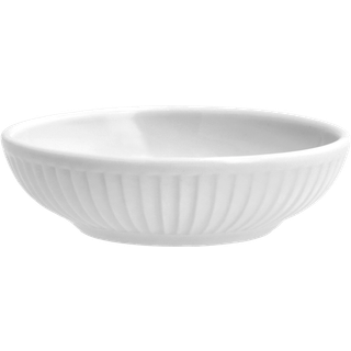 Pillivuyt Plissé skål hvid 9x2,5 cm