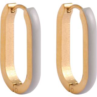 Conmé Øreringe Paris medium - Grå