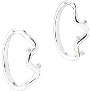 WAVY HOOP BIG | SILVER