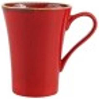 Porcelænskrus, 300ml, "Seasons", Rød - Porland