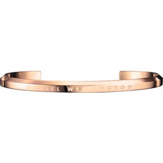 Daniel Wellington Classic Cuff/armbånd rosaguldfarvet, Small