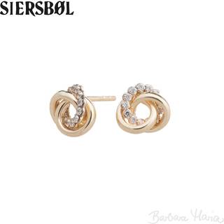 Siersbøl 8kt ørestikker - 30310480300