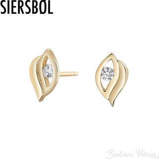 Siersbøl 8kt guld ørestikkere - 383048CZ3
