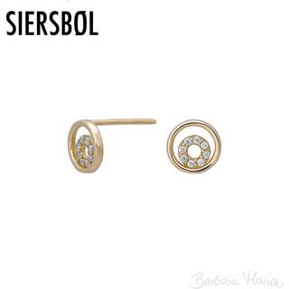 Siersbøl 8kt guld ørestikkere - 383117CZ3