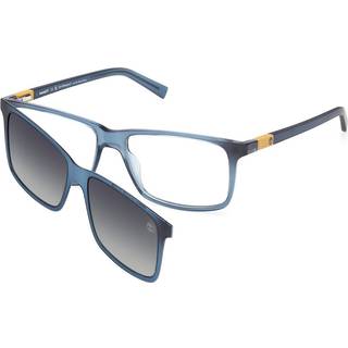 Timberland TB1765 with Clip-On 090 54 Briller Mænd Blue - Transparent Aegean Blue - 54mm