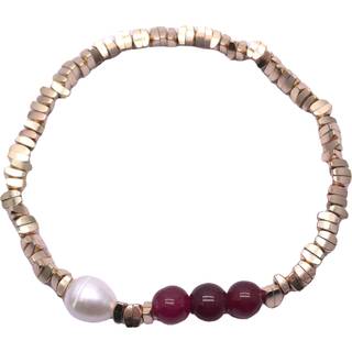 Conmé Armbånd Frida Pearl - Rød