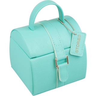 Dacapo Smykkeskrin lille, i mintgrøn kunstlæder