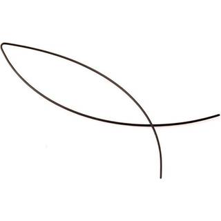 (sort) Individuelle og enkle fiskeøreringe lavet af bronze