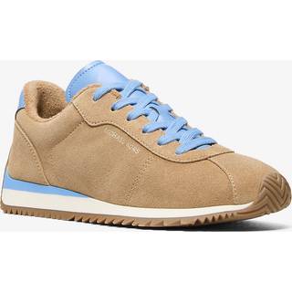 MK Rhodes Embellished Leather Trainer - Natural - Michael Kors - EU 42.5