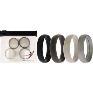 Silikone bryllup 6mm glat ring af Roq for m?nd - 13 mm ring