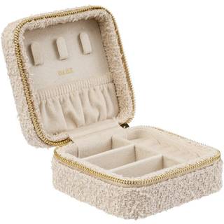 DARK Tweed Jewellery Box Mini Sand