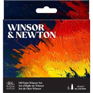 Artists oil colour 5x37ml, Winsor set