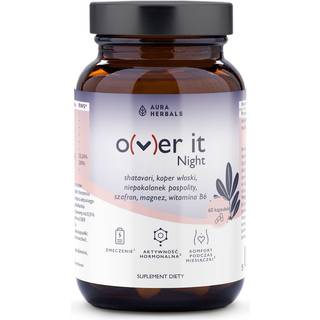 Aura Herbals - Over It Night, komfort under menstruation 60 kapsler