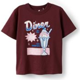 Cotton On Cotton On Brown Poppy Oversize Graphic Print T-Shirt