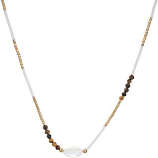Conmé Halskæde Granada - Hvid