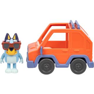 Bluey Figur med Transportmiddel Bluey