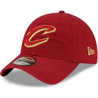 Ny æra unisex -voksne NBA 9Twenty Core Classic Team Color Primært logo Justerbar hatkappe En størrelse passer til alle - Cleveland Cavaliers Burg