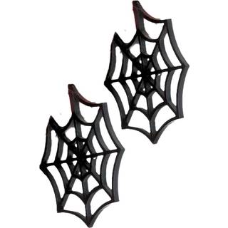 Spindelvæv øreringe