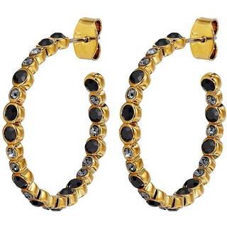 DYRBERG/KERN NANDITA ØRERING 470140 (Gold, Black, ONESIZE)
