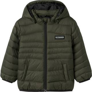 NAME IT Puffer Jakke Marble Deep Depths