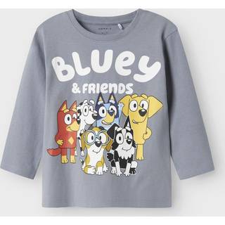 Bluey Top Med Lange Ærmer