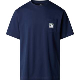 The North Face Mountain Logo T Shirt Navy