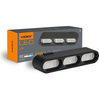 LED-lys - til magnetisk slankt skinne-system, sort - Kulør : Neutral